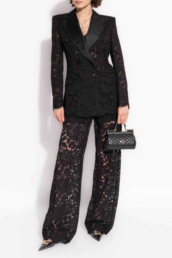 Dolce & Gabbana Lace Blazer