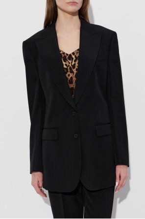 Dolce & Gabbana Wool blazer with single vent