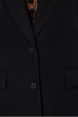 Dolce & Gabbana Wool blazer with single vent