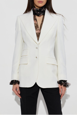 Dolce & Gabbana Wool blazer with single vent