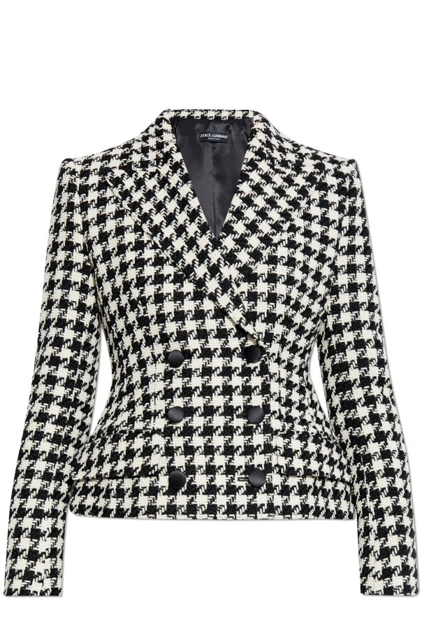 Dolce & Gabbana Houndstooth Blazer