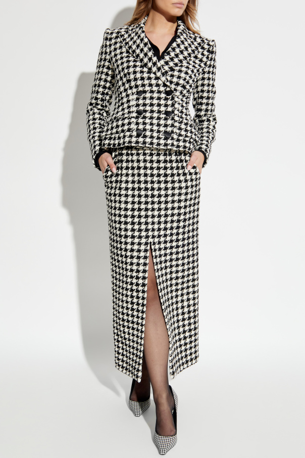 Dolce & Gabbana Houndstooth Blazer