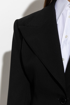 Dolce & Gabbana Casaco de lã com lapelas abertas