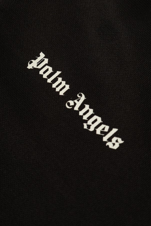 Palm Angels Kids Sudadera con aplicaciones brillantes