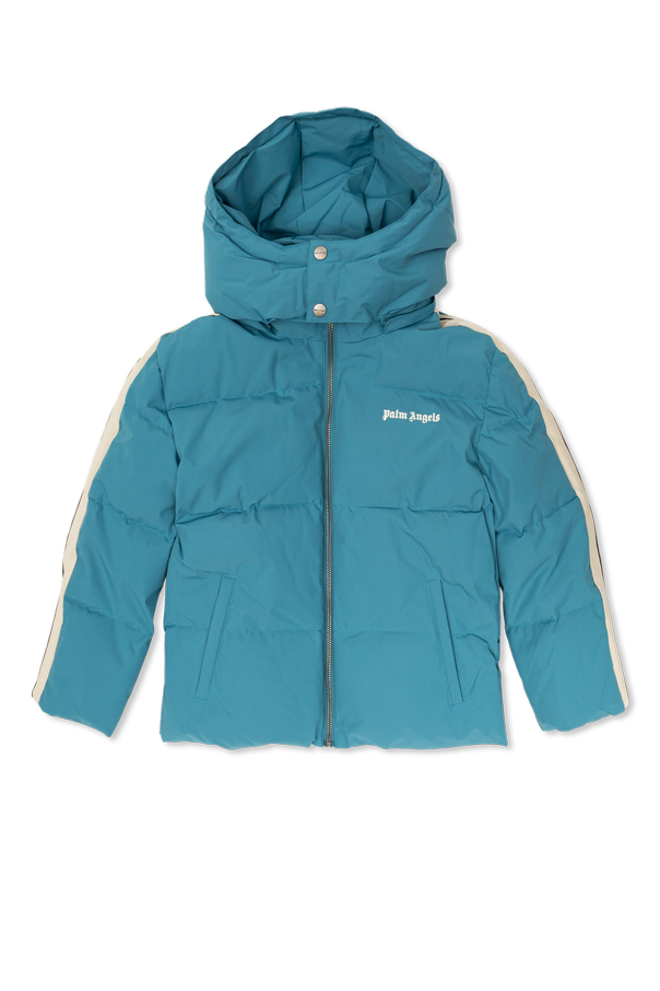 Insulated Jacket with Detachable Hood od Palm Angels Kids