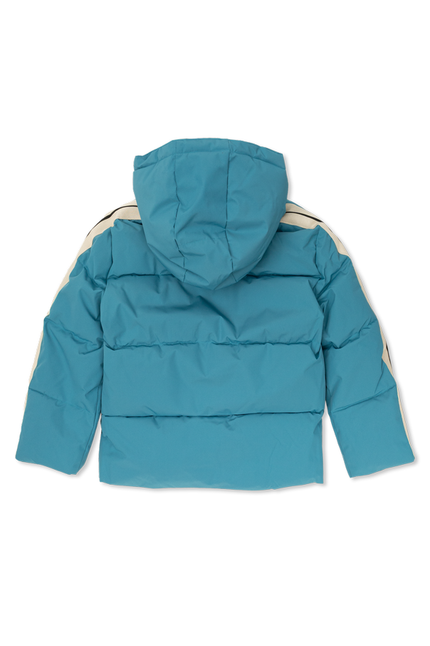 Palm Angels Kids Insulated Jacket with Detachable Hood