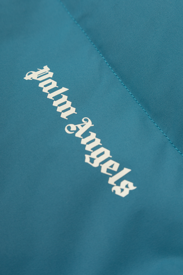 Palm Angels Kids Insulated Jacket with Detachable Hood