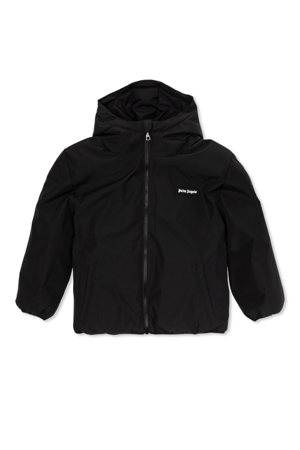 Insulated Hooded Jacket od Palm Angels Kids