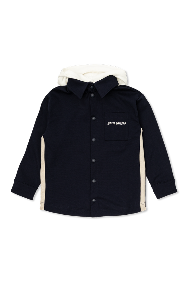 Hooded Shirt od Palm Angels Kids
