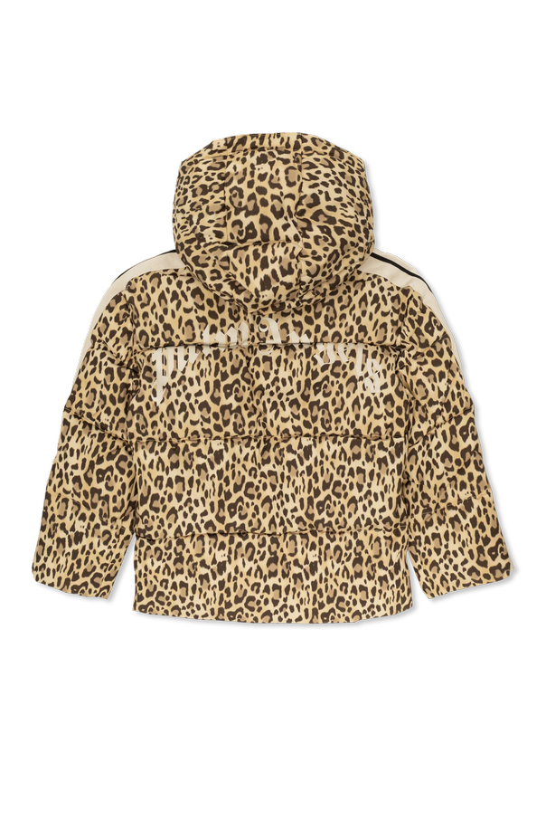 Palm Angels Kids Insulated Jacket with Detachable Hood