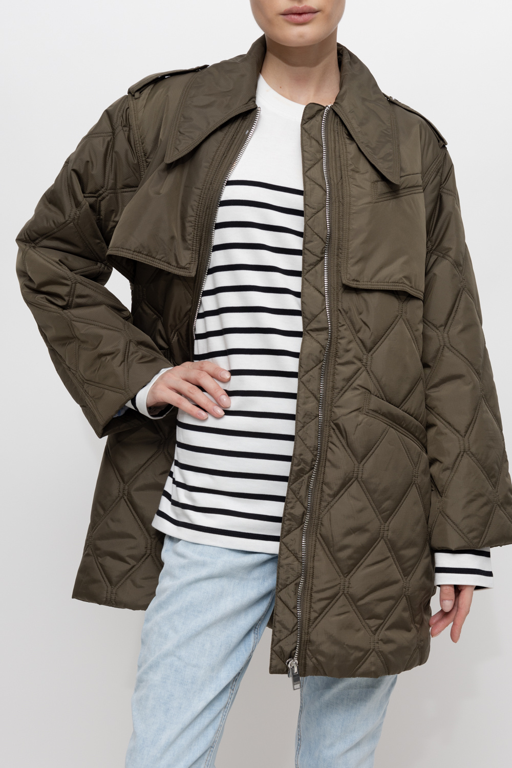 Ganni Quilted jacket