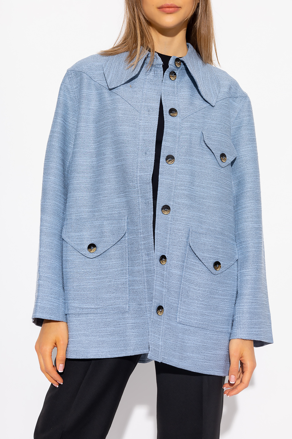 Ganni Relaxed-fitting jacket