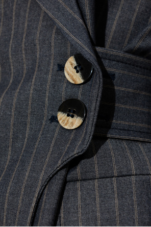 Ganni Striped blazer