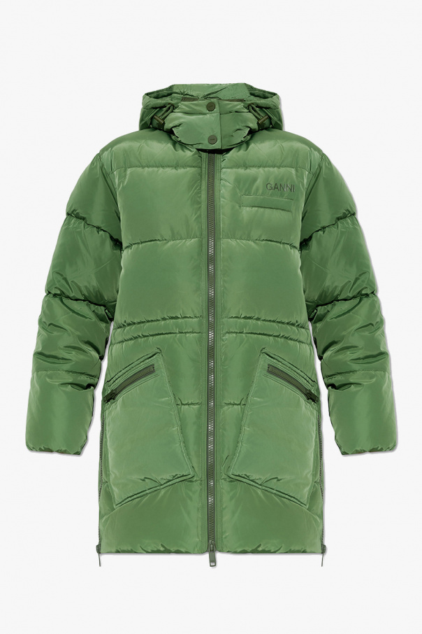 Ganni Insulated hooded jacket