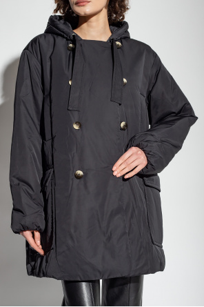 Ganni Insulated hooded jacket