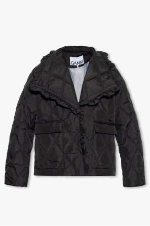 MONCLER 'O' GRENIT QUILTED DOWN JACKET