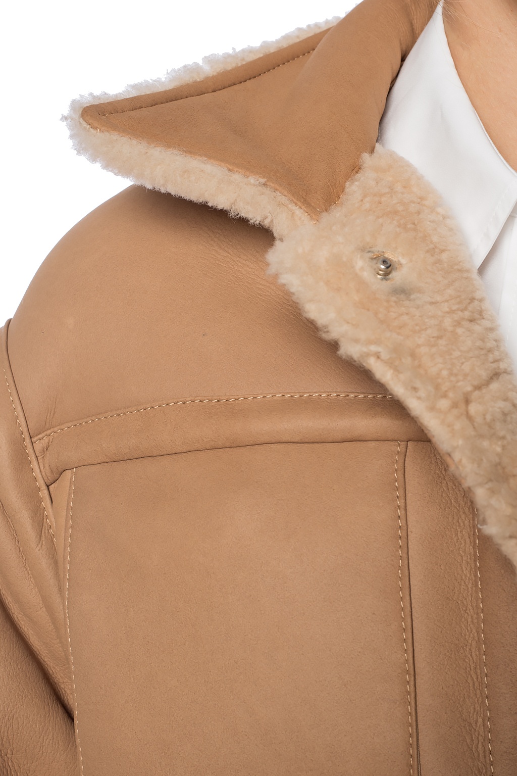kenzo shearling jacket