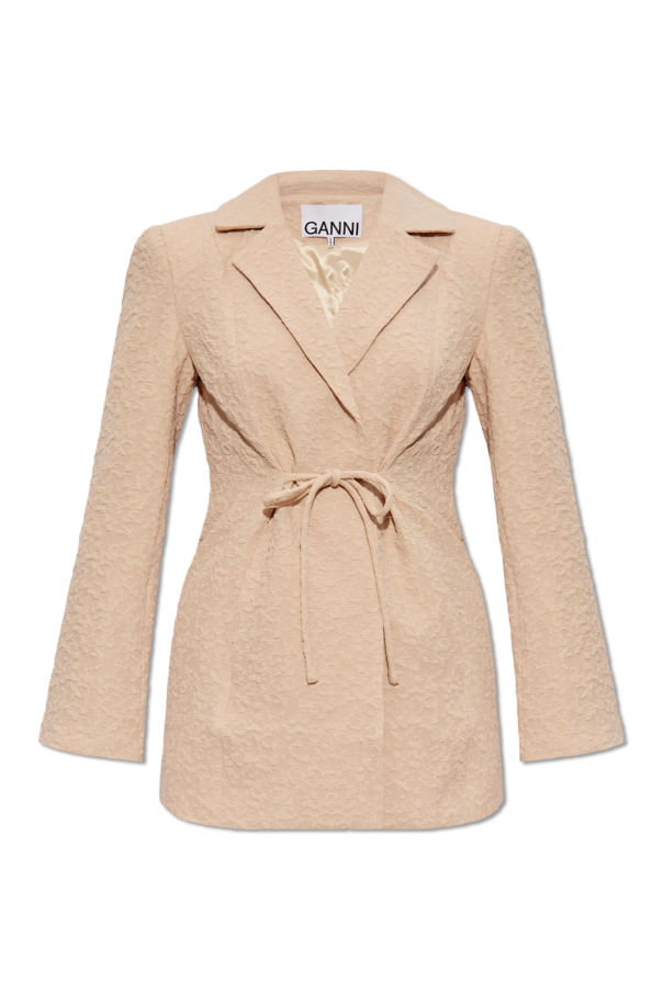 Ganni Jacquard blazer