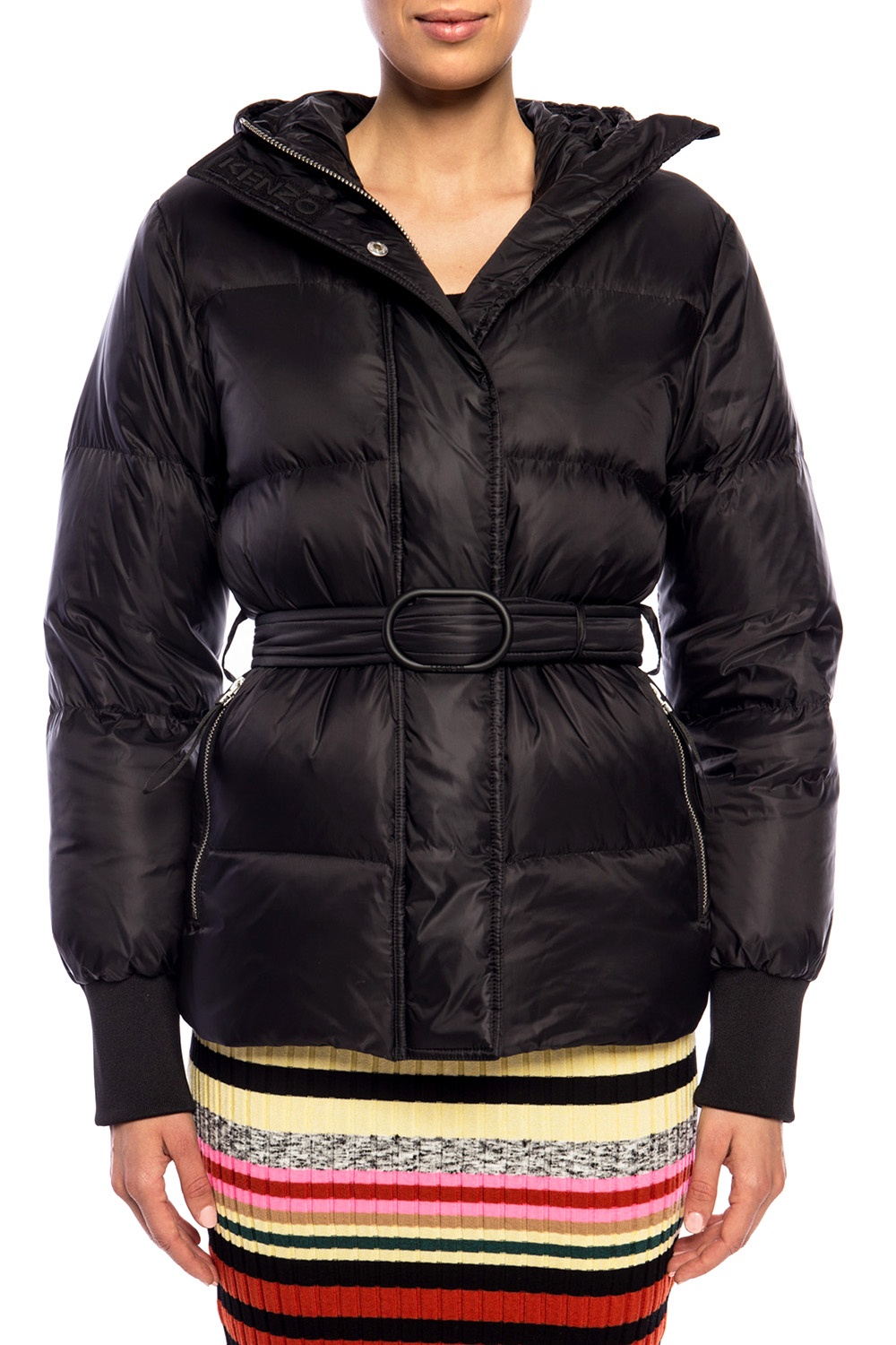 kenzo black down jacket