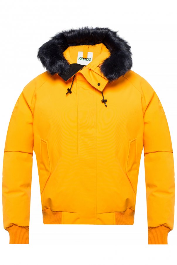 kenzo yellow coat