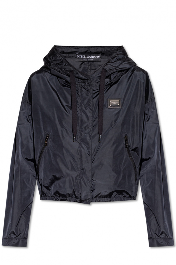Dolce & Gabbana Cropped hooded jacket