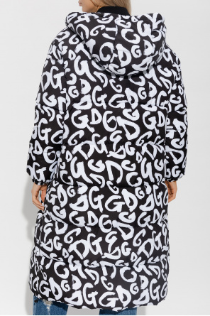 Dolce & Gabbana Long jacket with monogram