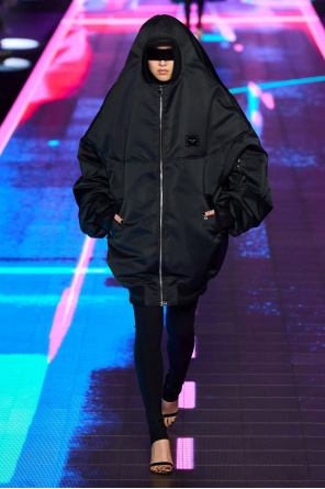 Dolce & Gabbana Oversize satin jacket