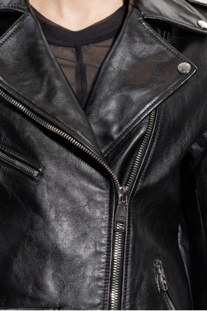 Dolce cat-eye & Gabbana Leather biker jacket