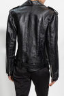 Dolce & Gabbana BLACK Leather biker jacket
