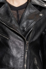 Dolce & Gabbana BLACK Leather biker jacket
