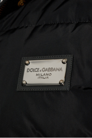 Dolce & Gabbana Gefütterte Jacke mit Kapuze