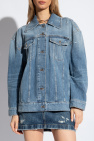 Dolce & Gabbana BLUE Distressed denim jacket