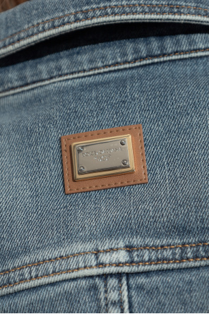 Dolce & Gabbana Denim jacket with vintage effect