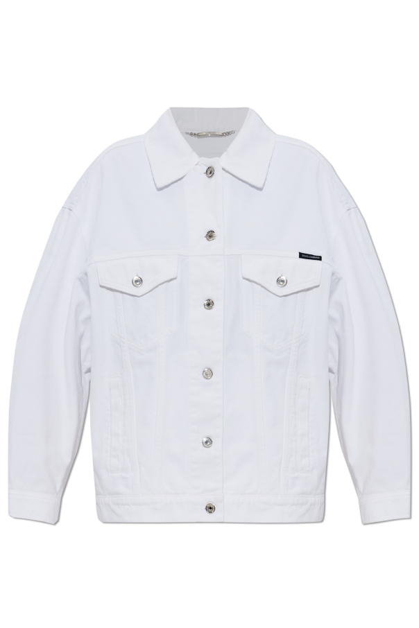 Loose-fit denim jacket od Dolce & Gabbana