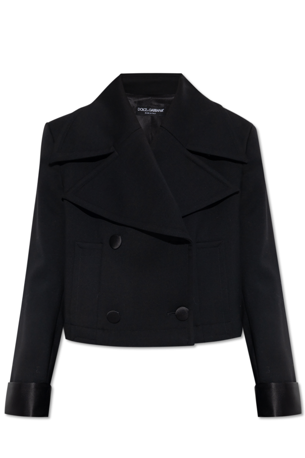 Short wool coat od Dolce & Gabbana