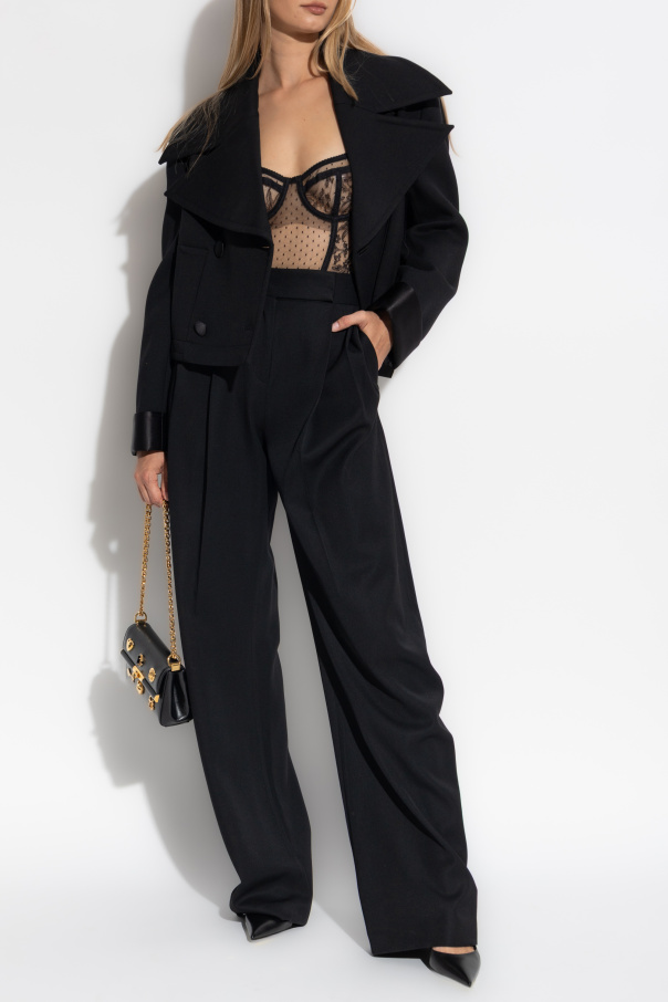 Dolce & Gabbana Short wool coat