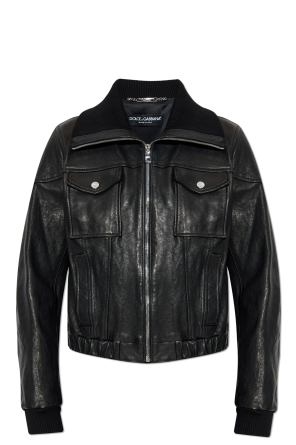 Leather jacket