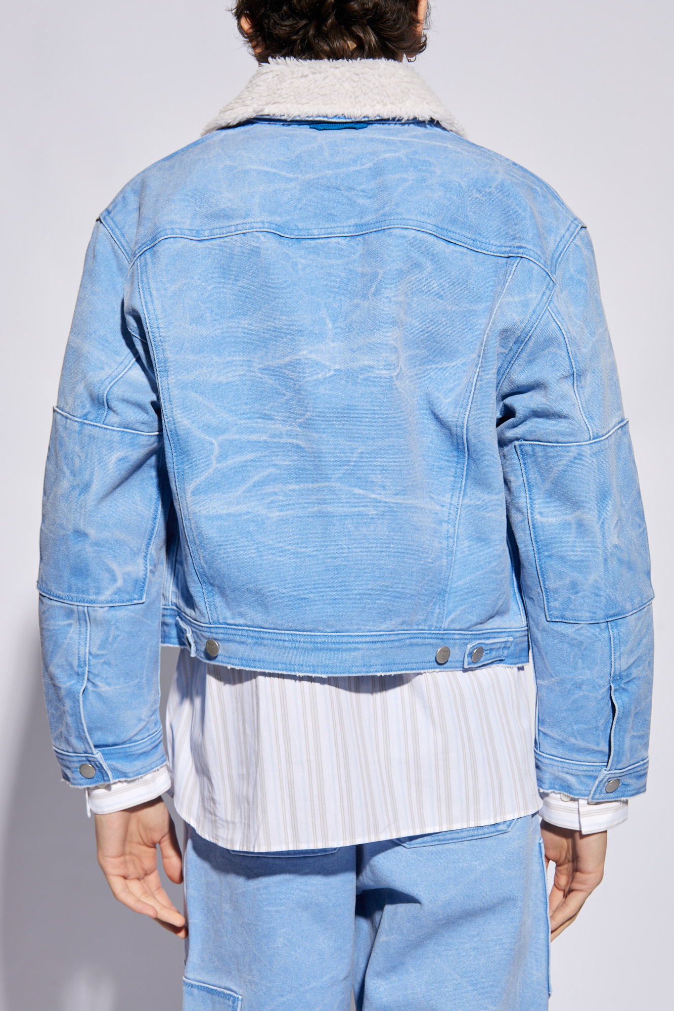 Acne Studios Denim jacket with detachable collar