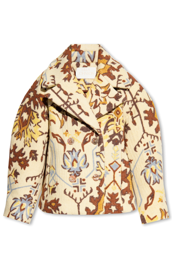 Ulla Johnson ‘Dorothea’ jacket with floral motif