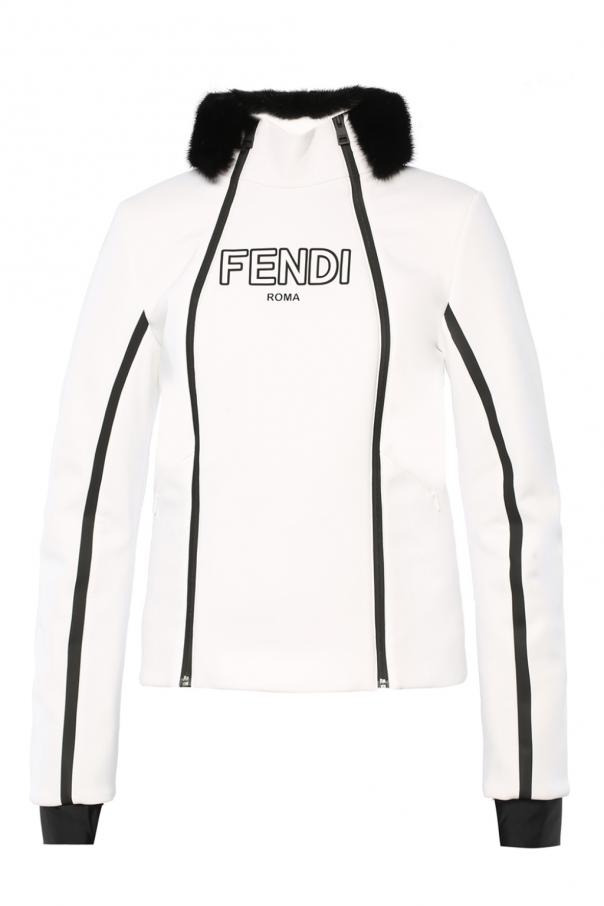 Fendi Ski Jacket Black Size Medium