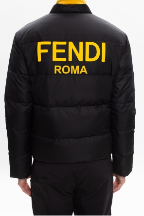 Fendi Fendi striped rollneck jumper