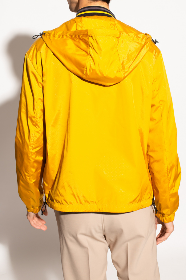 Fendi FENDI Convertable Baguette Leather Crossbody Bag Yellow