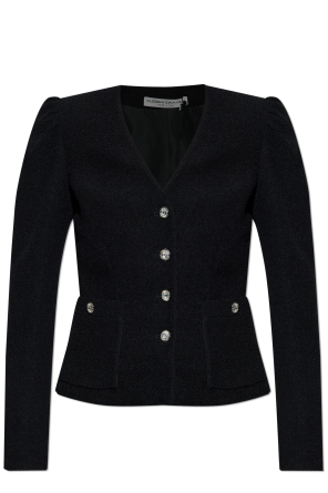 Americana con botones brillantes