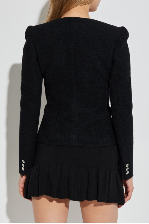 Alessandra Rich Marynarka z połyskującymi guzikami