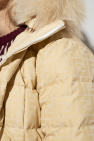 Fendi FENDI Zucchino Canvas Leather Mamma Baguette Shoulder Bag 8BR000