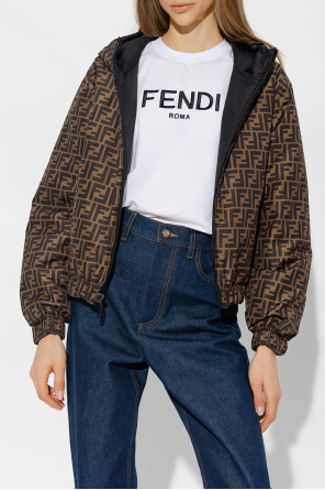 Fendi Reversible jacket with hood
