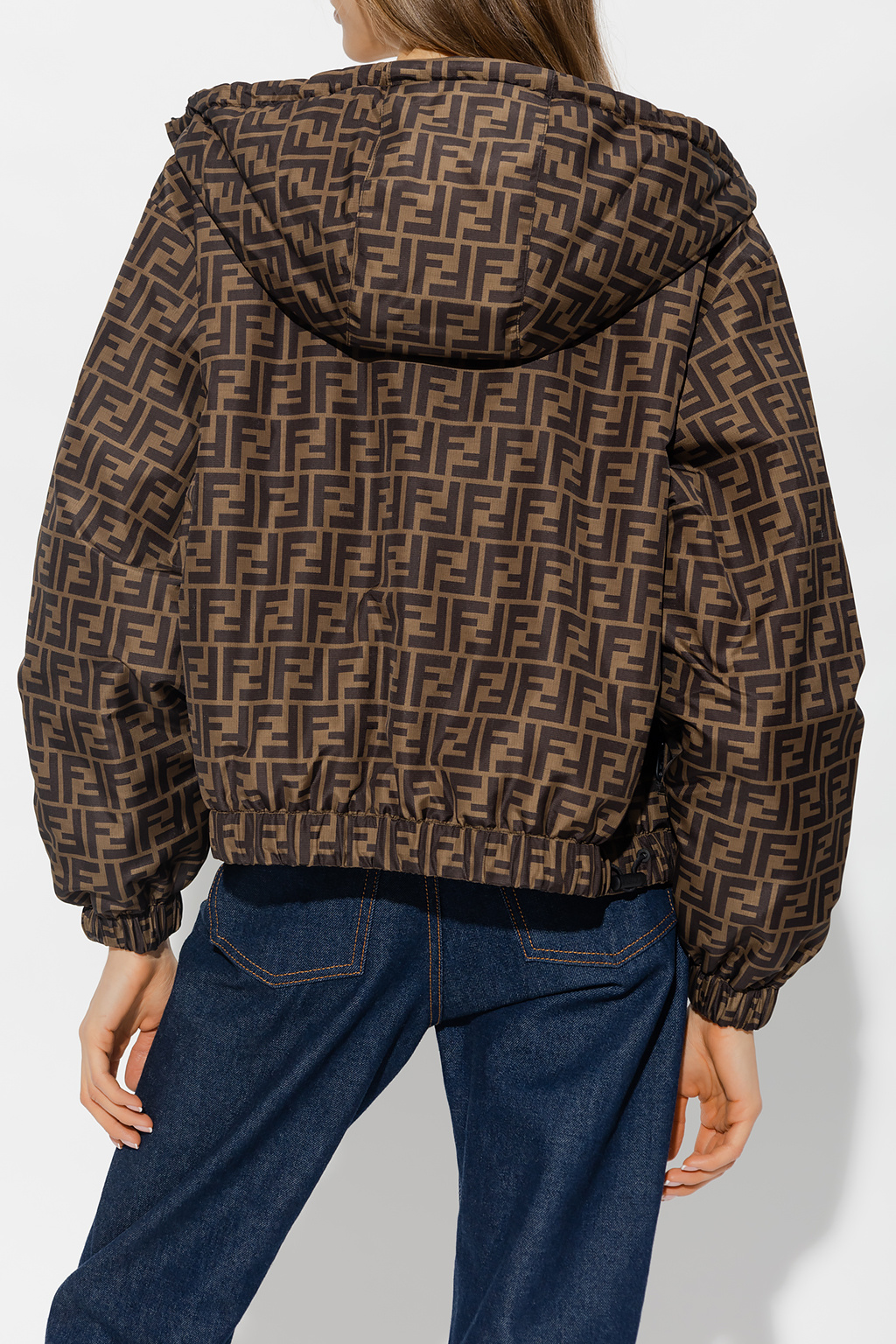 Fendi Reversible jacket with hood