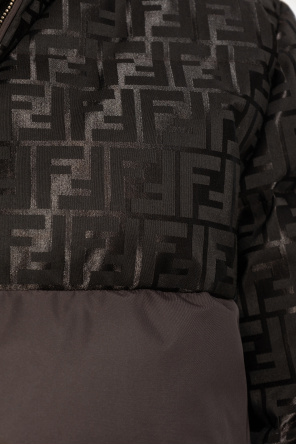 Fendi Daunenjacke mit Kapuze