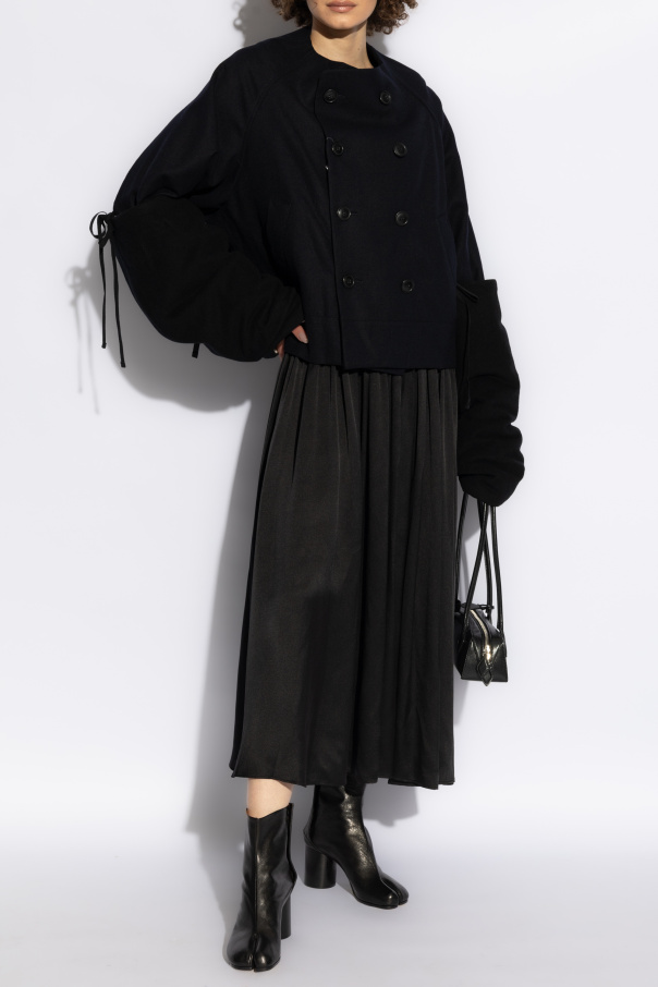 Yohji Yamamoto Short jacket with detachable cuffs