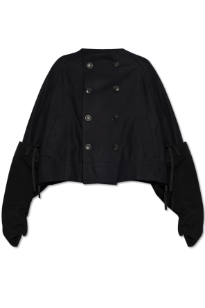 Short jacket with detachable cuffs od Yohji Yamamoto